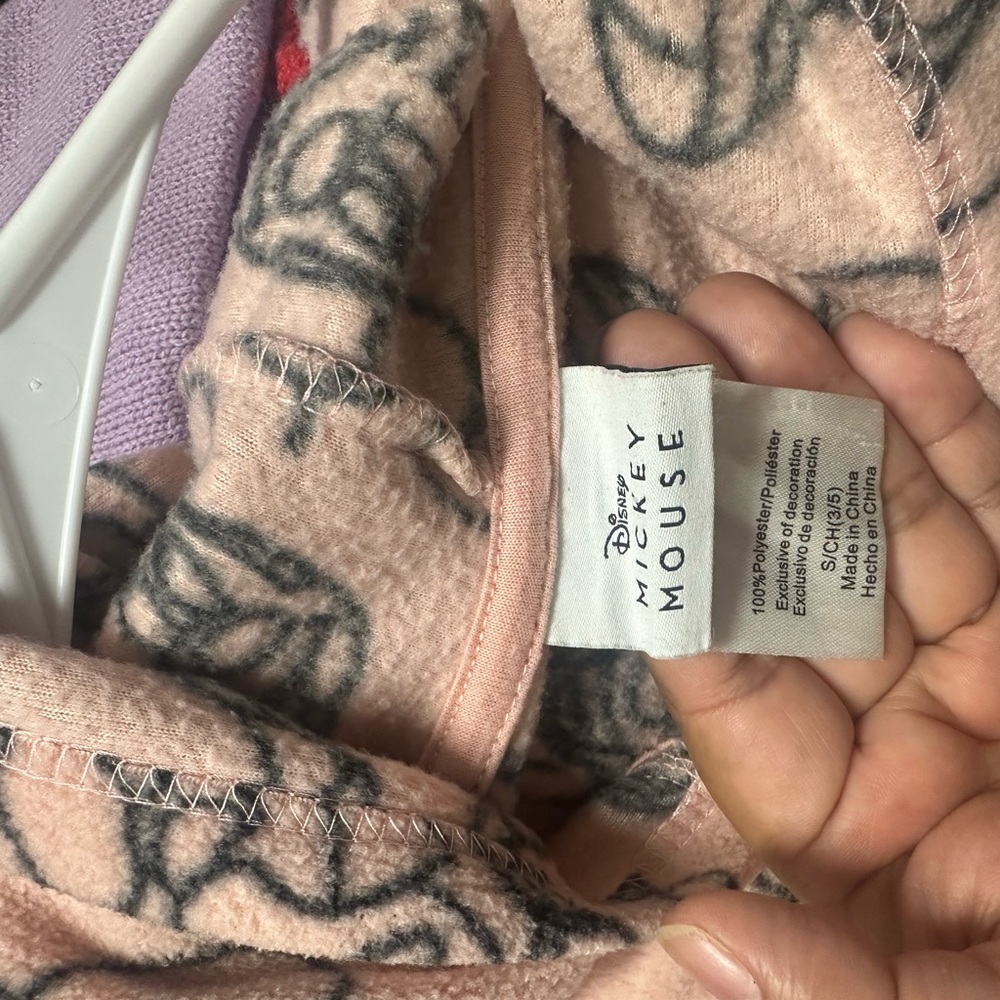 Disney Pink Mickey Mouse Hoodie - Picture 3 of 3